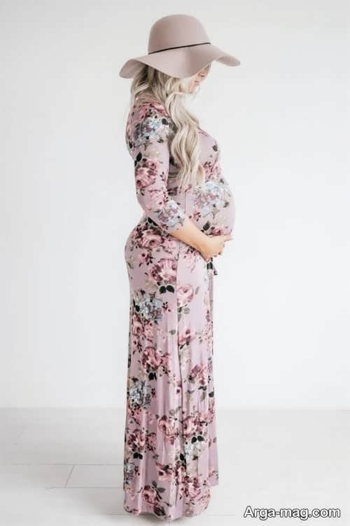 لباس بارداری گلدار 