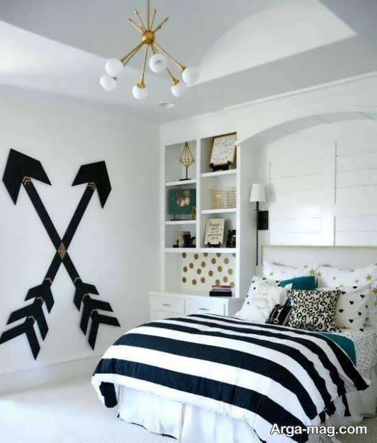مجموعه ای زیبا و جذاب از طراحی اتاق خواب کوچک 