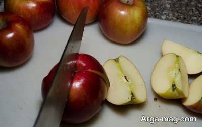 تقسیم سیب ها به قسمت مساوی 