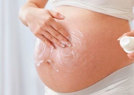 از بین بردن ترک شکم در بارداری