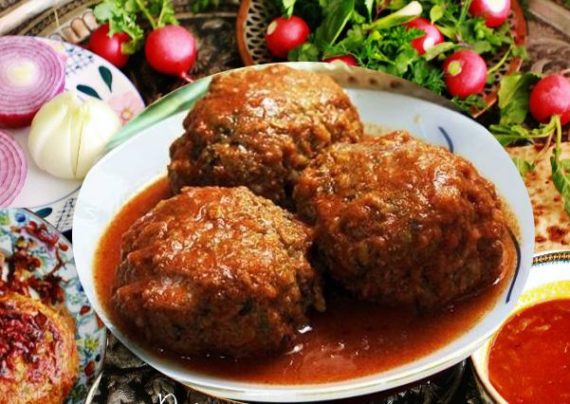 طرز تهیه کوفته شیرین