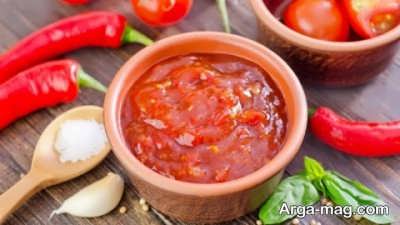 طرز تهیه سس دلمه