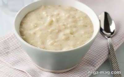طریقه پخت شیر برنج عسلی