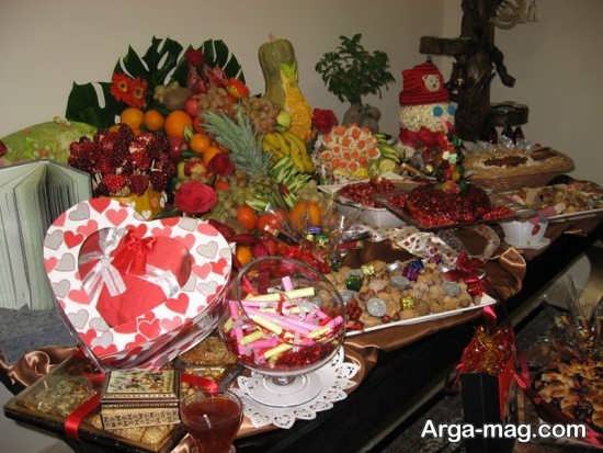 مجموعه قشنگ تزئین میوه برای شب یلدا