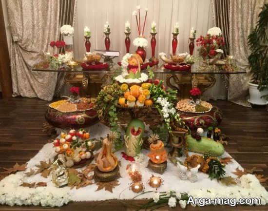 مجموعه باحال تزئین میوه برای شب یلدا