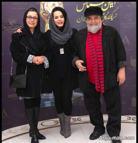 حضور ملیکا شریفی نیا در مراسم سپاس تهیه کنندگان سینما