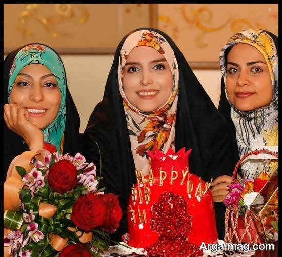 جشن تولد سی سالگی مژده لواسانی مجری تلویزیونی