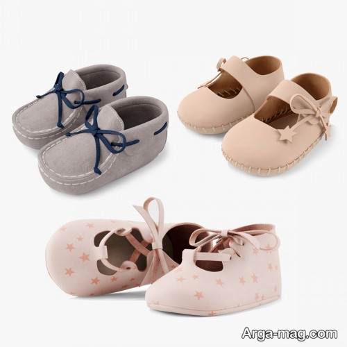 کفش زیبا برای نوزاد 