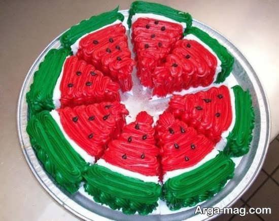 جالب ترین تزئینات کیک شب یلدا 