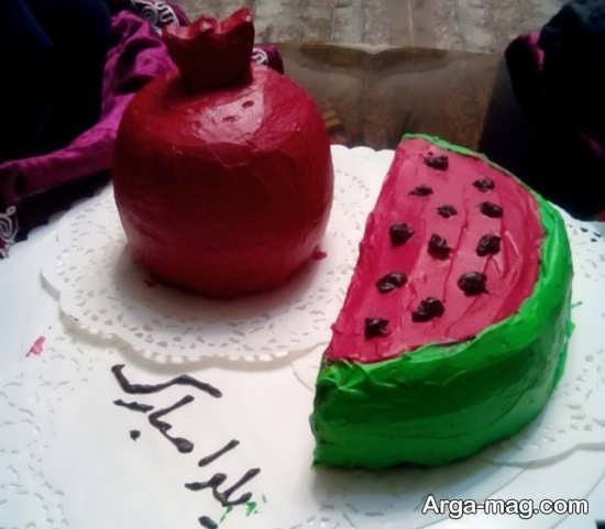 مجموعه خواستنی از تزئینات کیک شب یلدا