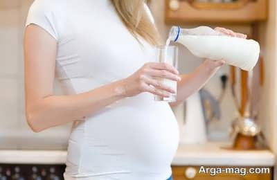 مصرف لبنیات در دوران بارداری