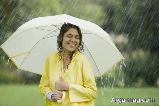 فیگور عکاسی زیبا با چتر