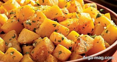 دستور تهیه دسر با کدو حلوایی