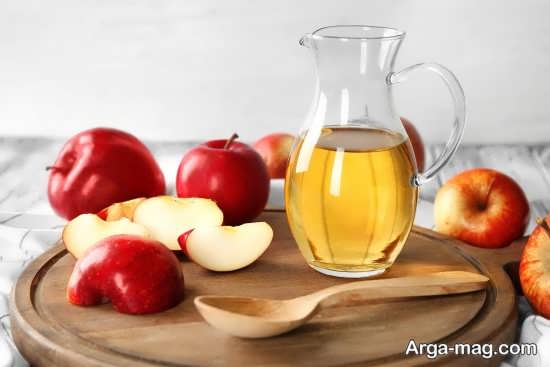 مقاوم شدن ناخن ها با سرکه سیب