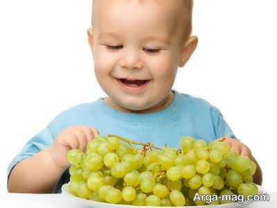 محبوبیت مصرف کشمش و انگور برای کودکان