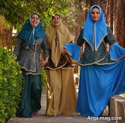 لباس زنانه در دوران قاجار 