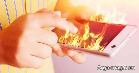 داغ شدن گوشی یکی از دلایل کندی گوشی های هوشمند
