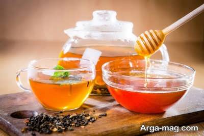 ماسک چای ترش همراه با عسل