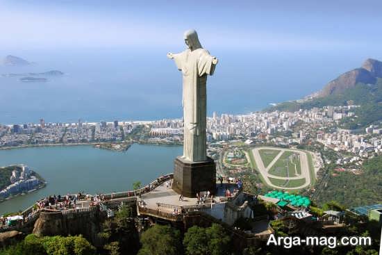 مجسمه آزادی کشور برزیل یک کپی از مجسمه اصلی است