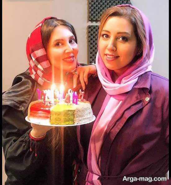 جشن تولد سی و هشت سالگی لیلا بلوکات بازیگر معروف ایرانی