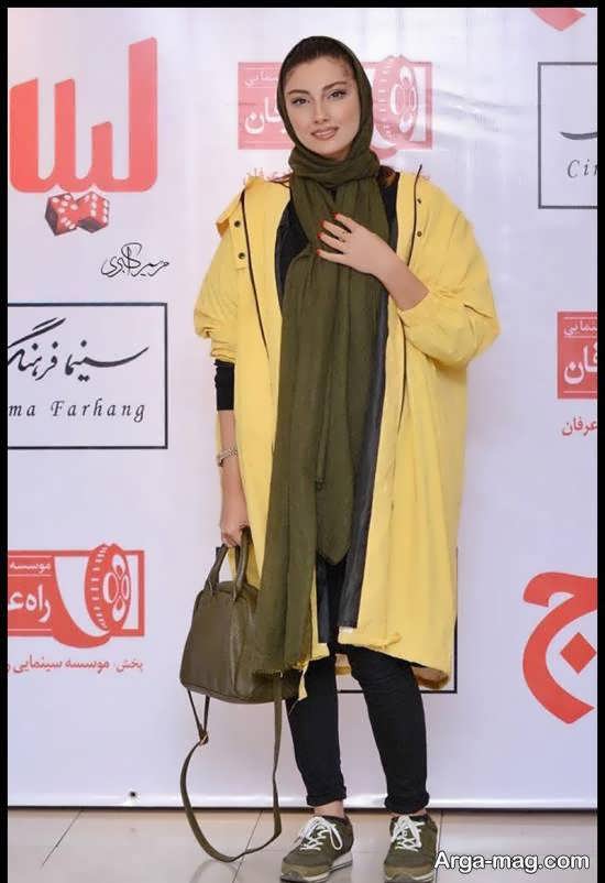 محیا دهقانی در مراسم اکران مردمی فیلم سینمایی لیلاج