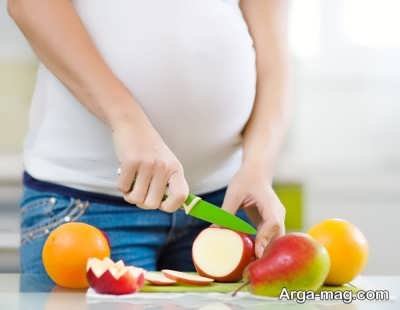 تاثیر سیب بر روی سلامت مادر و جنین