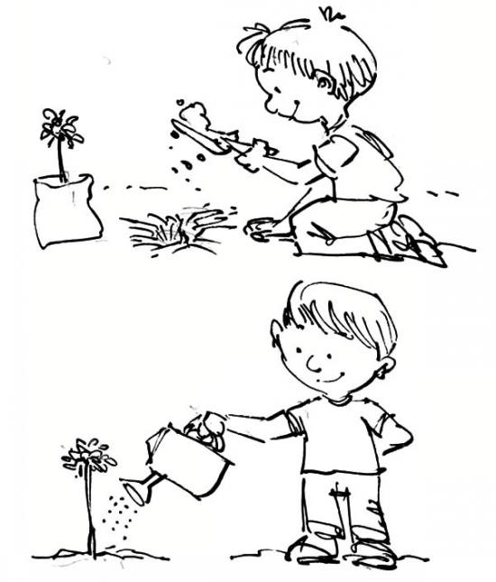 نقاشی مخصوص روز درختکاری 