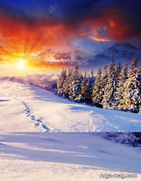 مناظر ویژه زمستانی زیبا