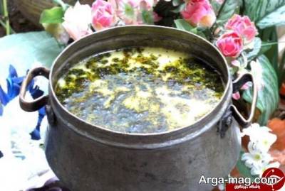 دستور پخت آبگوشت ماست 