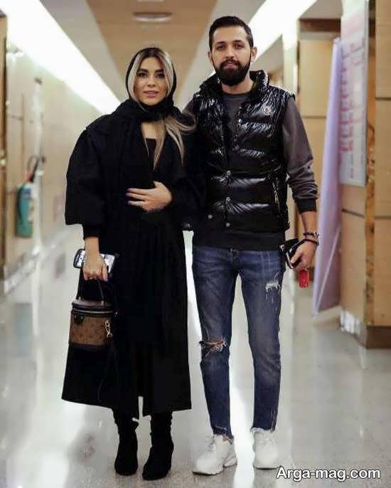 محسن افشانی بازیگر و همسرش در کنسرت بنیامین بهادری پس از آزادی از زندان