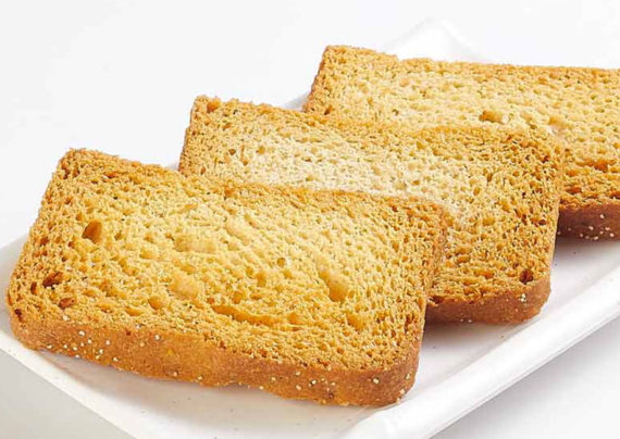 طرز تهیه نان سوخاری در منزل