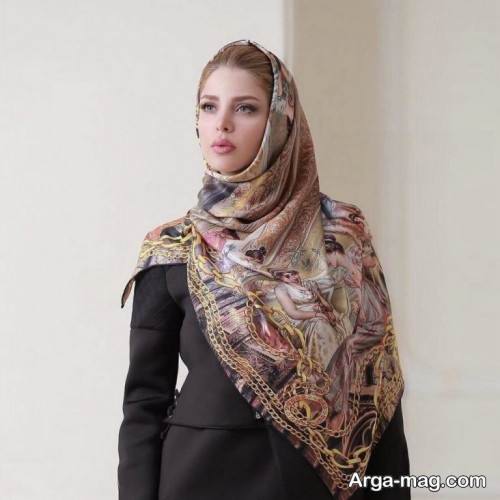 مدل بستن روسری برای عید نوروز 