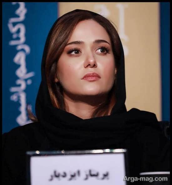 تصاویر جذاب پریناز ایزدیار در نشست پرسش و پاسخ فیلم «سه کام حبس»