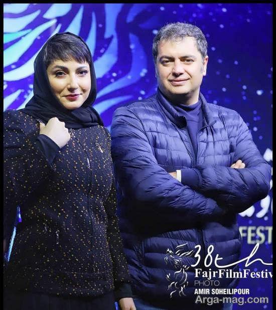 موهای چتری سمیرا حسن پور در اکران مردمی فیلم «سه کام حبس»