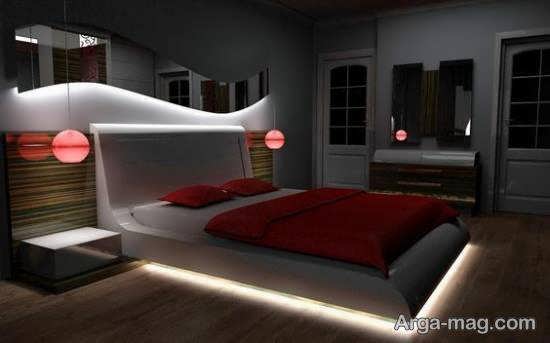 ایده هایی جذاب و متنوع از نورافکنی اتاق خواب