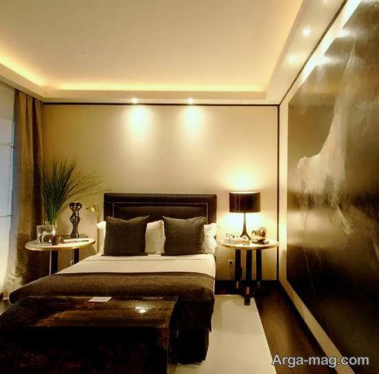 نمونه هایی زیبا و بینظیر از ایجاد روشنایی در اتاق خواب
