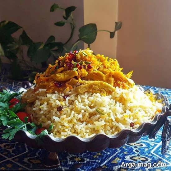 تزیینات غذا به سبک ایرانی