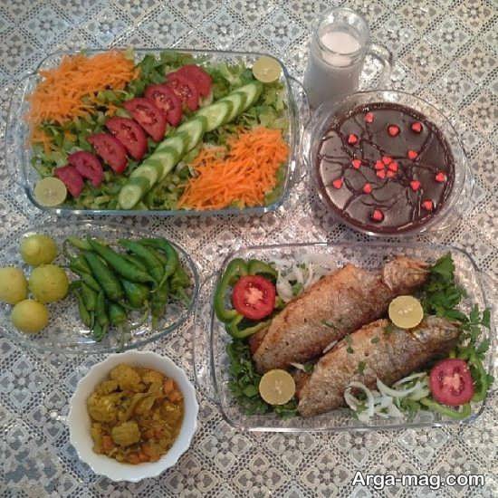 سفره آرایی به سبک ایرانی و سنتی