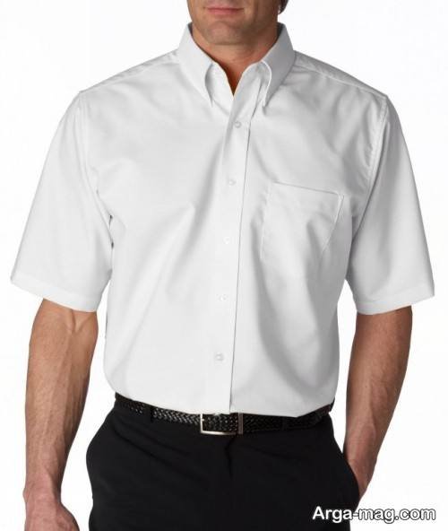 مدل پیراهن سفید مردانه 