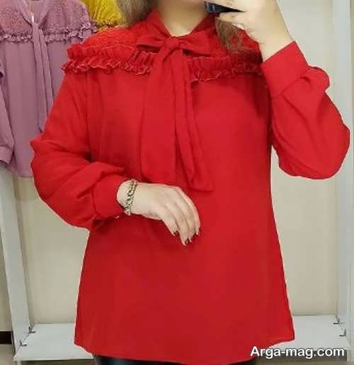 انواع مدل شومیز سایز بزرگ