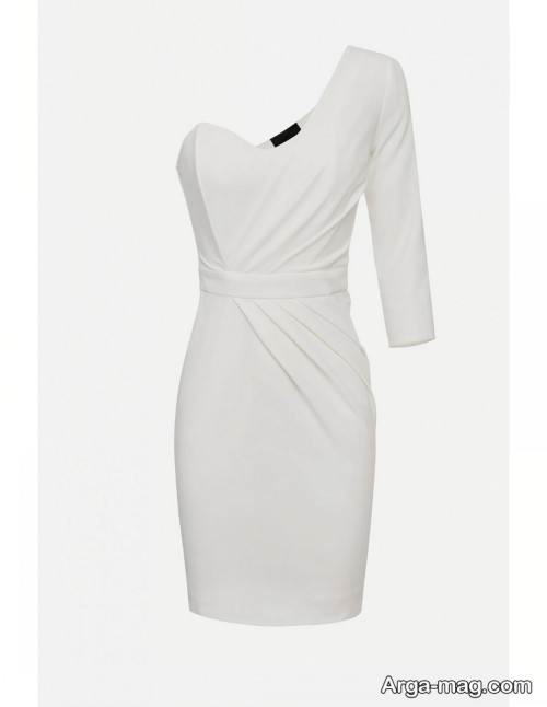 مدل لباس مجلسی سفید