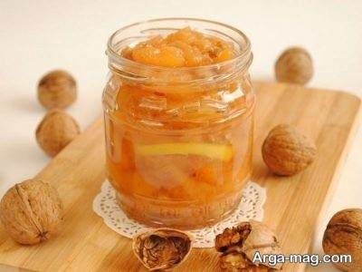 مربای خوش طعم گردو 