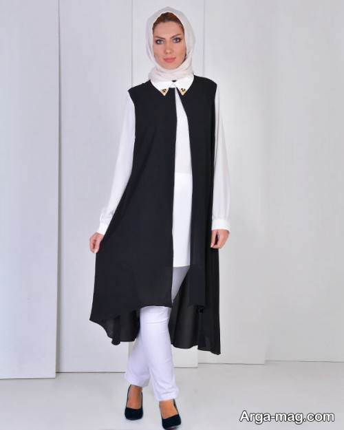 مانتوی زنانه دو تیکه 