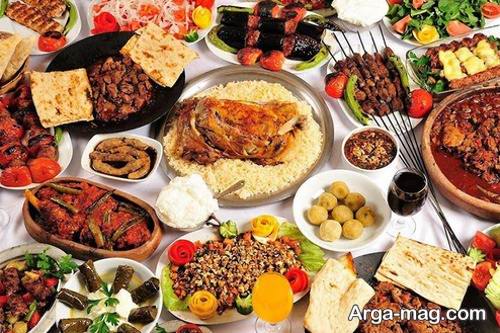 تزیین افطاری ماه مبارک رمضان 