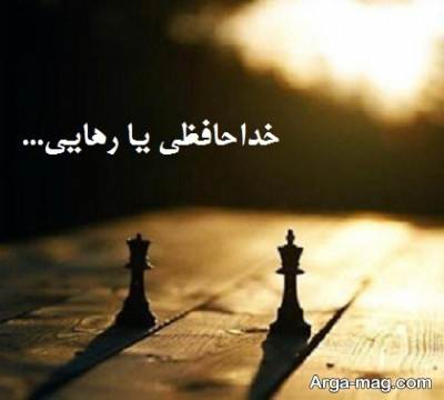 پیامک خداحافظی برای همیشه 