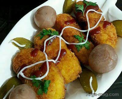 طرز تهی کراکت برنج خوش طعم و خوش مزه