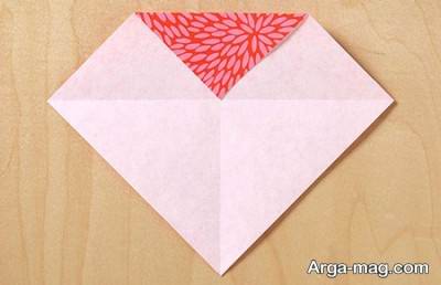 نحوه ساخت قلب اوریگامی 