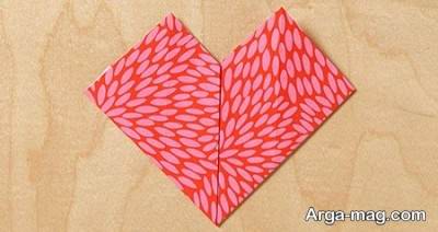 نحوه ساختن قلب اوریگامی 