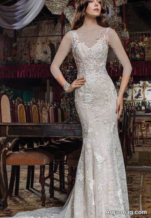لباس عروس زیبا و جدید روسی 