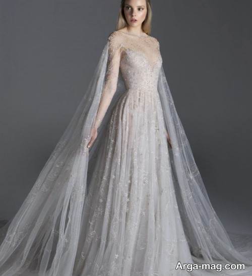 مدل لباس عروسی روسیه ای زیبا 